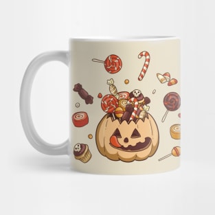 Sweet Candy Pumpkin Mug